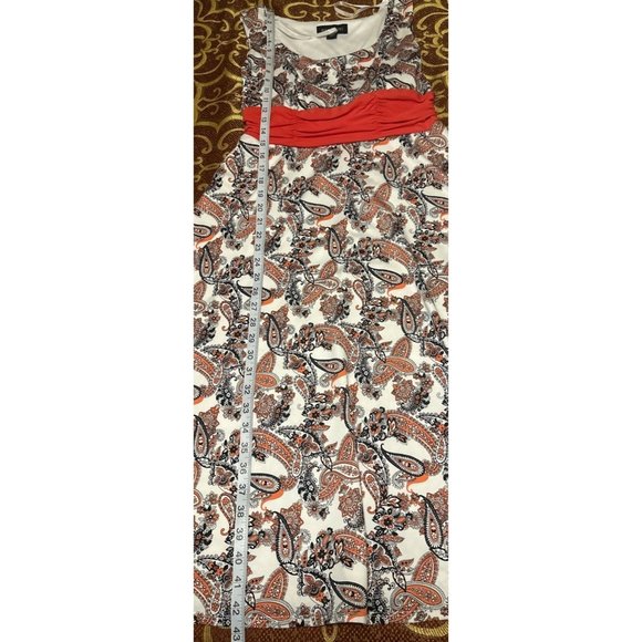 Perceptions New York Dress Fit & Flare Paisley Polyester Blend Women Size S-NWT - Picture 9 of 15